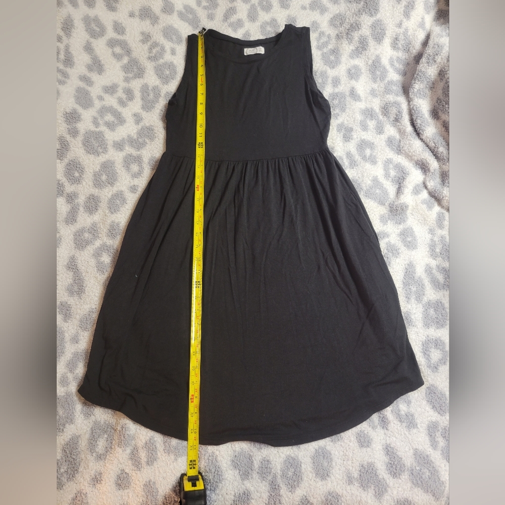 Black babydoll dress